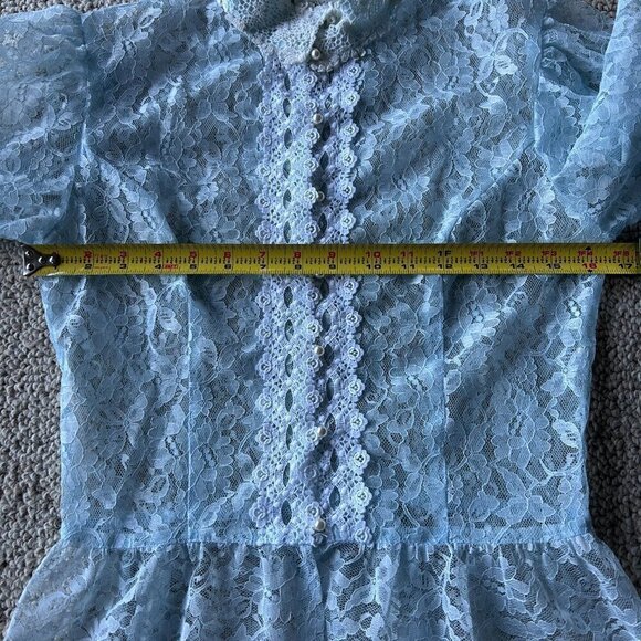 Gunne Sax Gold Label XS | VNT Lace Blouse | Victorian Prairie Top | Cottagecore - Picture 8 of 11